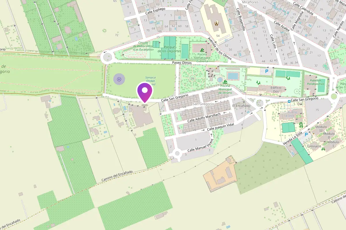 Mapa de C. San Gregorio, 55, 45100 Sonseca, Toledo